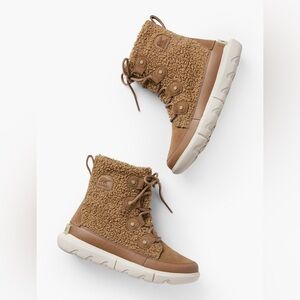 Sorel Explorer II JOAN Cozy Fleece-Lined Boots size 6